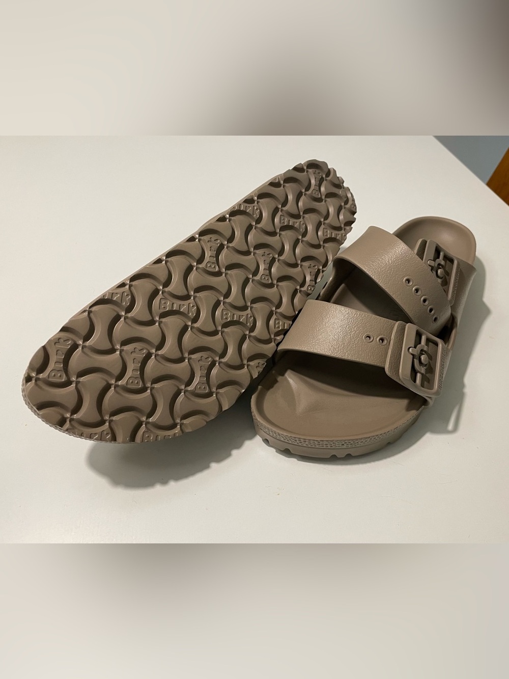 Birkenstock Taupe EVA Arizona Sandal, 37 - Picture 4 of 5